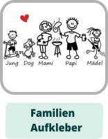 Familien Aufkleber