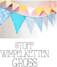 sTOFF WIMPELKETTEN GROSS