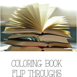 coloring book  flip throughs